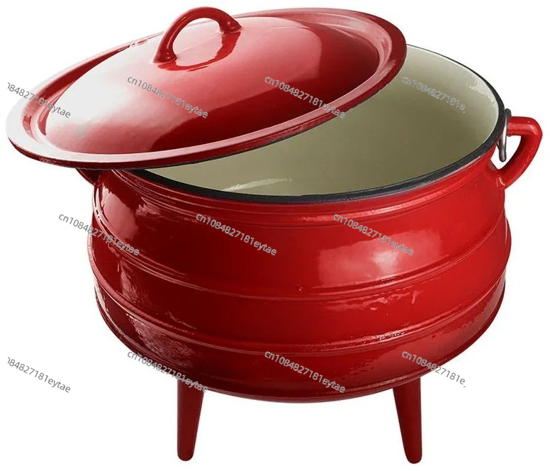 Camping Cooking Dutch Oven - Novo pote potjie de ferro fundido