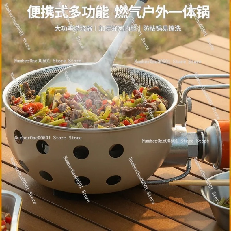 Camping Cooking All In One - Panela Portátil para Cozinha ao Ar