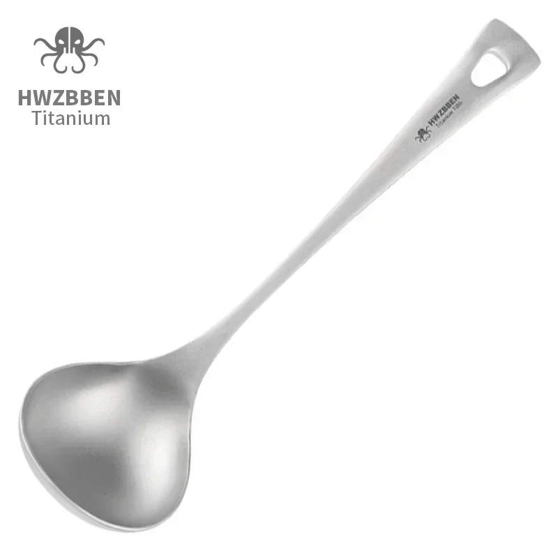 Camping Cooking Unit - HWZBBEN-Colheres De Sopa De Titânio Com