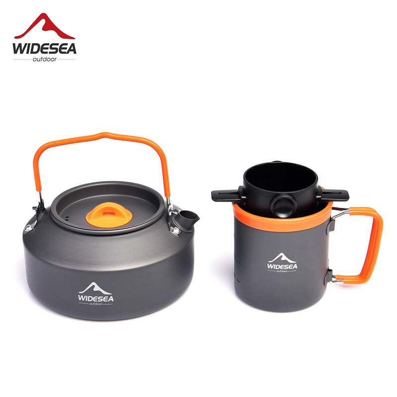 Camping Cooking Cup - Widesea-Camping Coffee Cookware Set, Equipamentos de