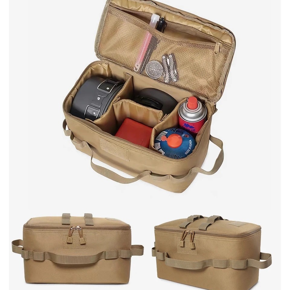 Camping Cooking Organizer - Bolsa de Armazenamento para Botijão de