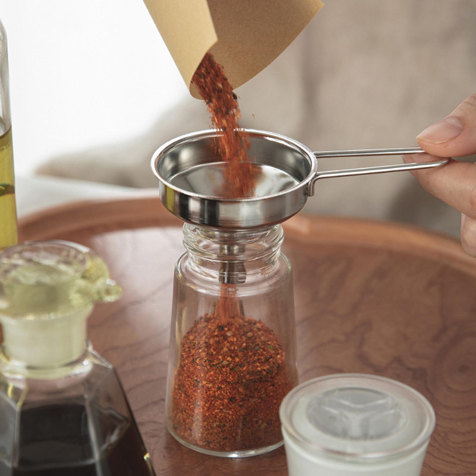 Camping Cooking And Drinking - Funil de Aço Inoxidável para Bebidas,