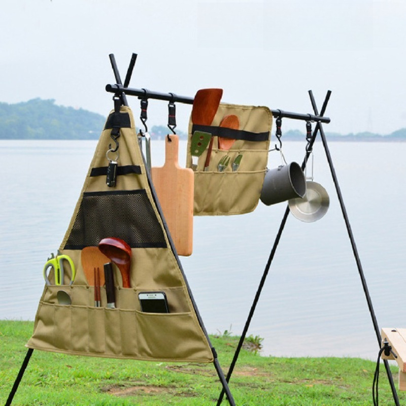 Camping Cooking Utensil Bag - Organizador de Armazenamento para Cozinha de