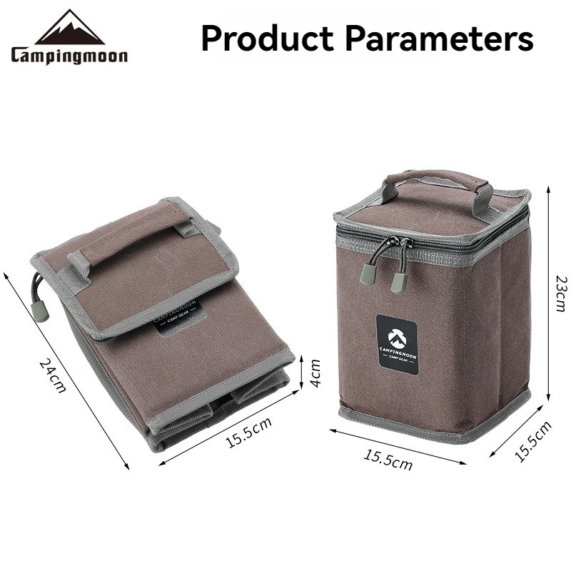 Camping Cooking Container - Bolsa de Lona Portátil CAMPINGMOON, Bolsa