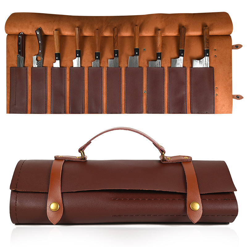 Camping Cooking Utensil Bag - 8 9 11 slot portátil faca