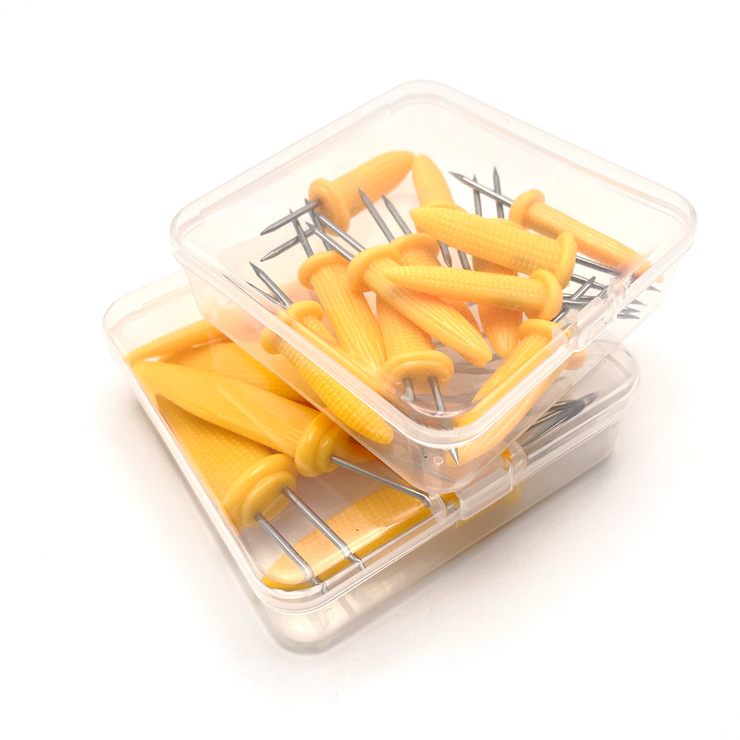 Camping Cooking Container - Suportes de milho de aço inoxidável