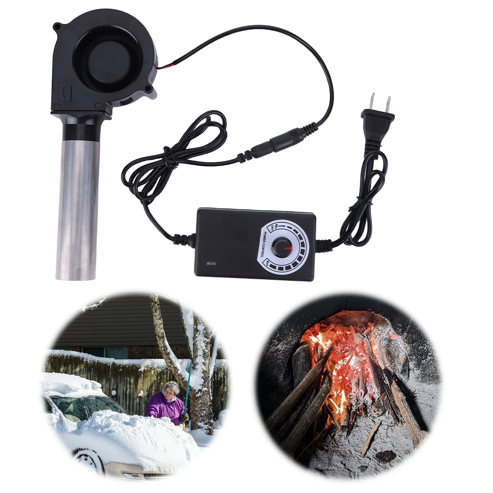 Camping Double Cooking Stove - Ventilador de Ar de 6000RPM com