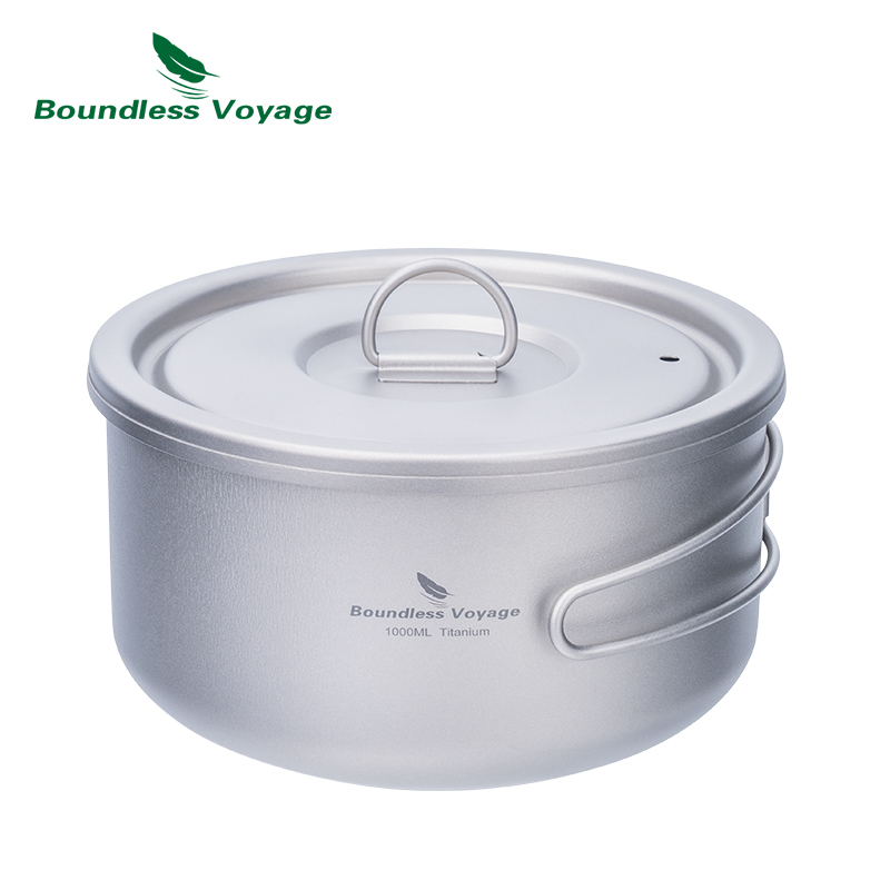 Camping Cooking Organizer - Pote de acampamento de titânio Boundless