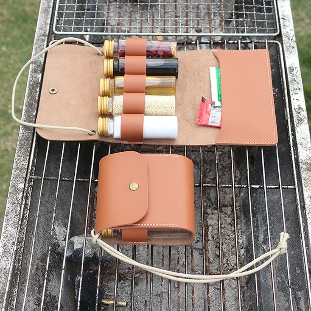 Camping Cooking Container - Conjunto de garrafa de tempero para
