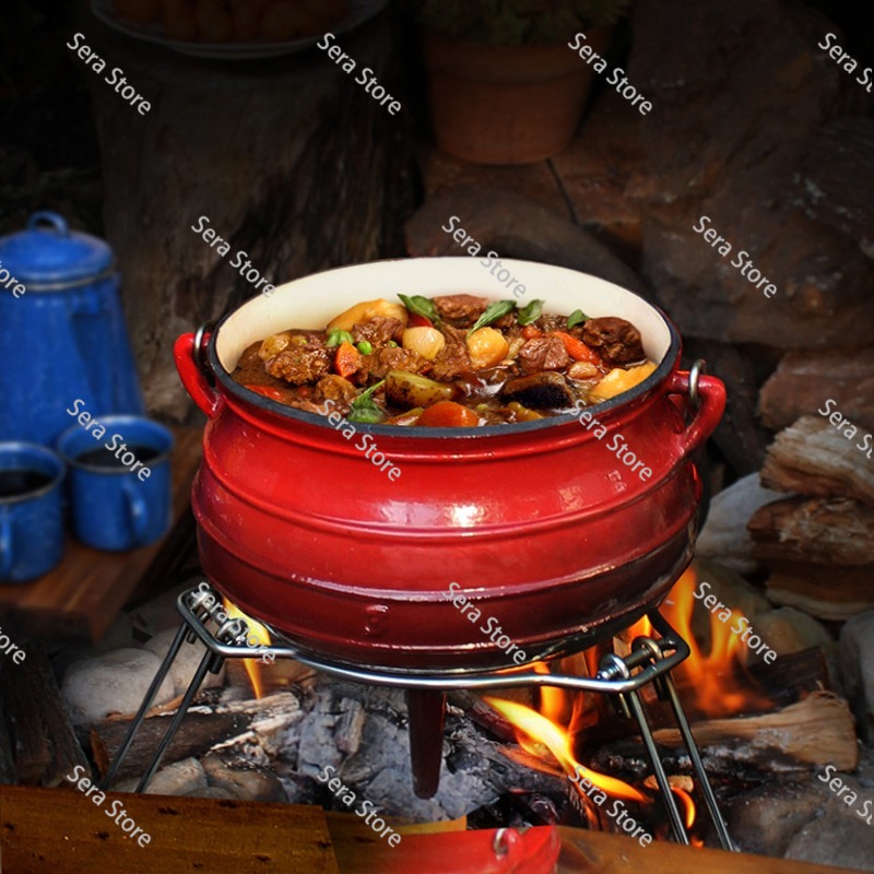 Camping Cooking Dutch Oven - Panela de Ferro Fundido Esmaltado Nova