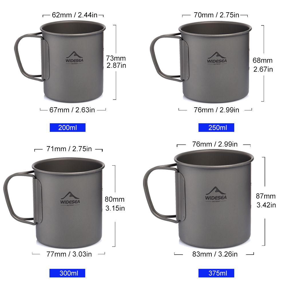 Caneca de Camping Widesea em T - Camping Cooking All In One avaliação e preço