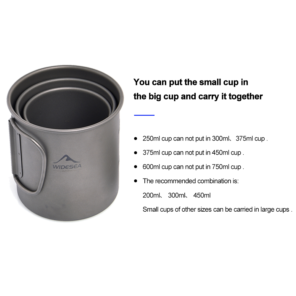 Caneca de Camping Widesea em T - Camping Cooking All In One avaliação e preço