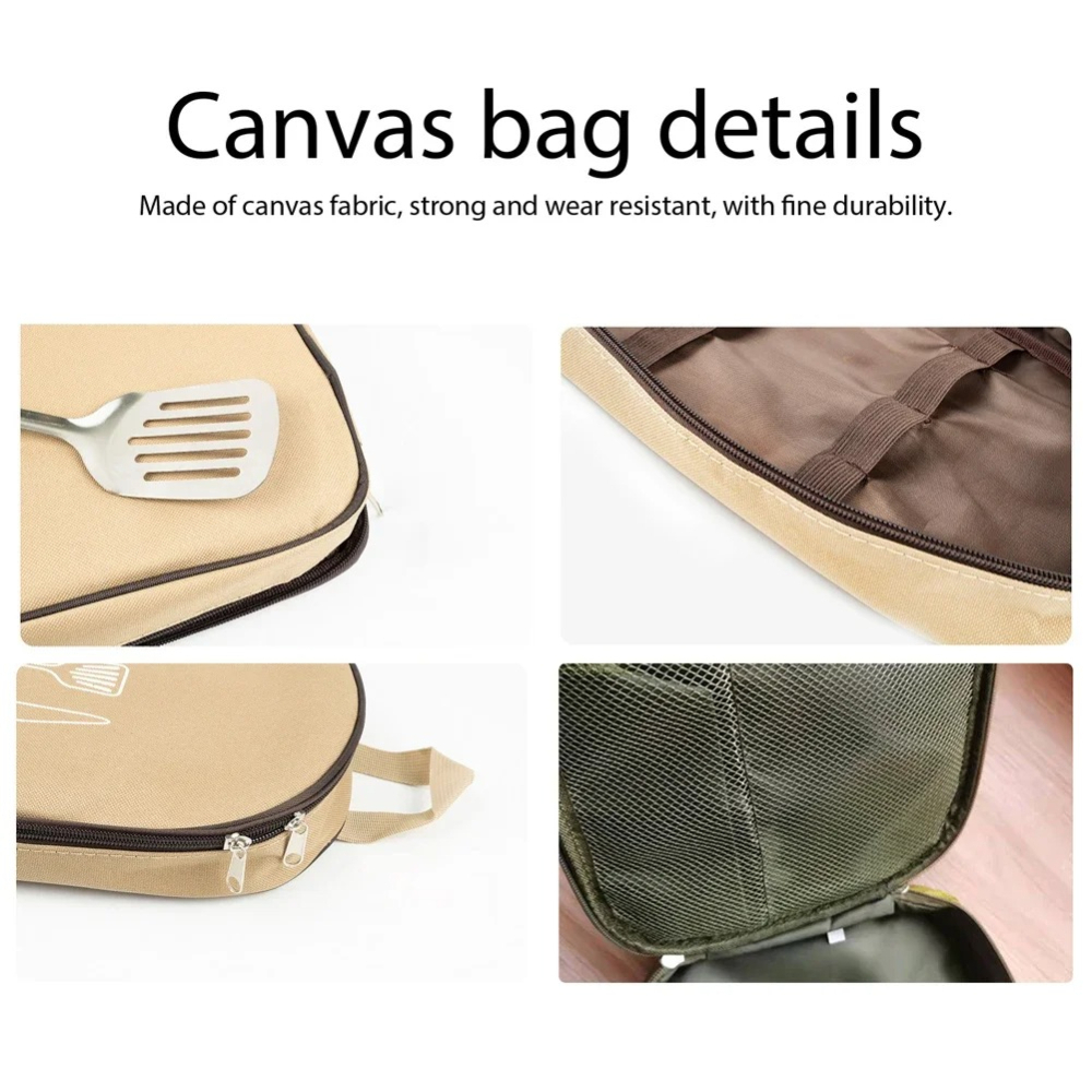 Bolsa portátil para cozinhar a - Camping Cooking Utensil Bag avaliação e preço