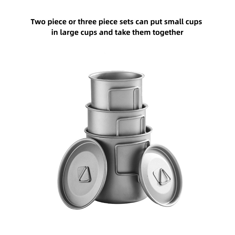 Caneca de Camping em Titânio c - Camping Cooking Utensil Bag avaliação e preço