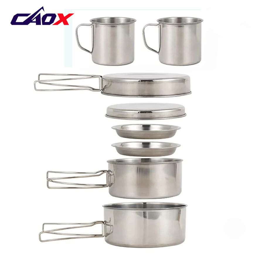 Conjunto de Utensílios de Camp - Camping Cooking Set Large avaliação e preço