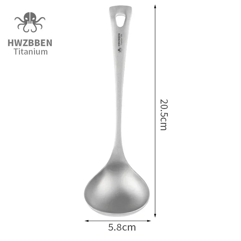 HWZBBEN-Colheres De Sopa De Ti - Camping Cooking Unit avaliação e preço