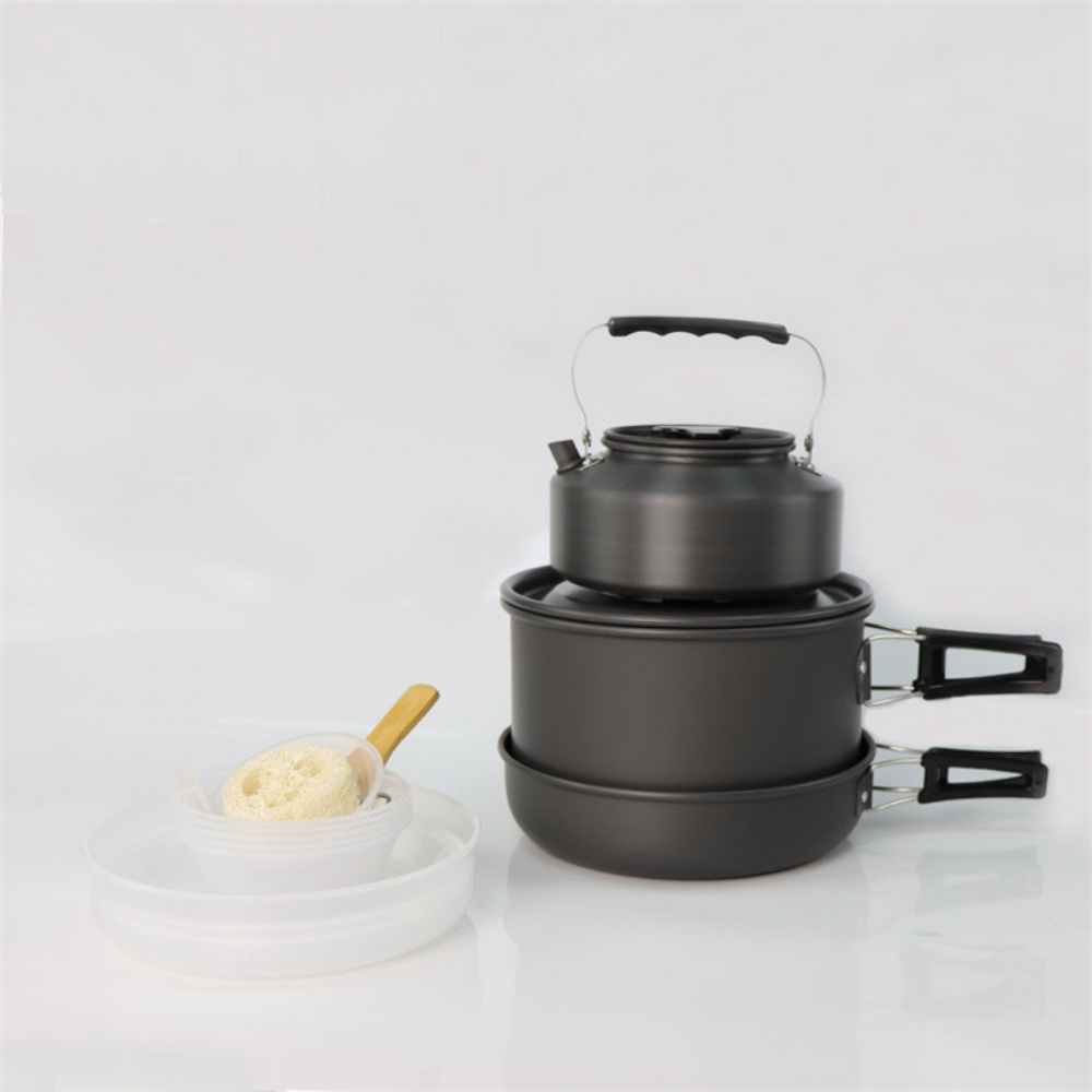 Conjunto de Cozinha para Campi - Camping Cooking Set Large avaliação e preço