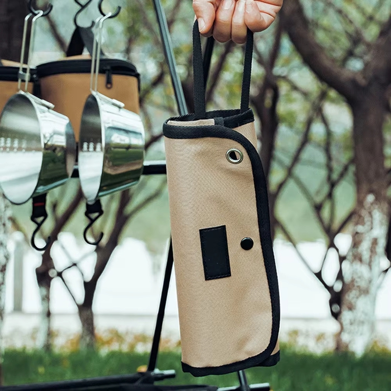 Bolsa portátil para armazename - Camping Cooking Utensil Bag avaliação e preço