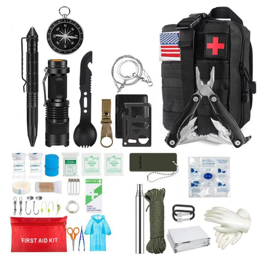 Kit de primeiros socorros de s - Camping Cooking Set With Bag avaliação e preço