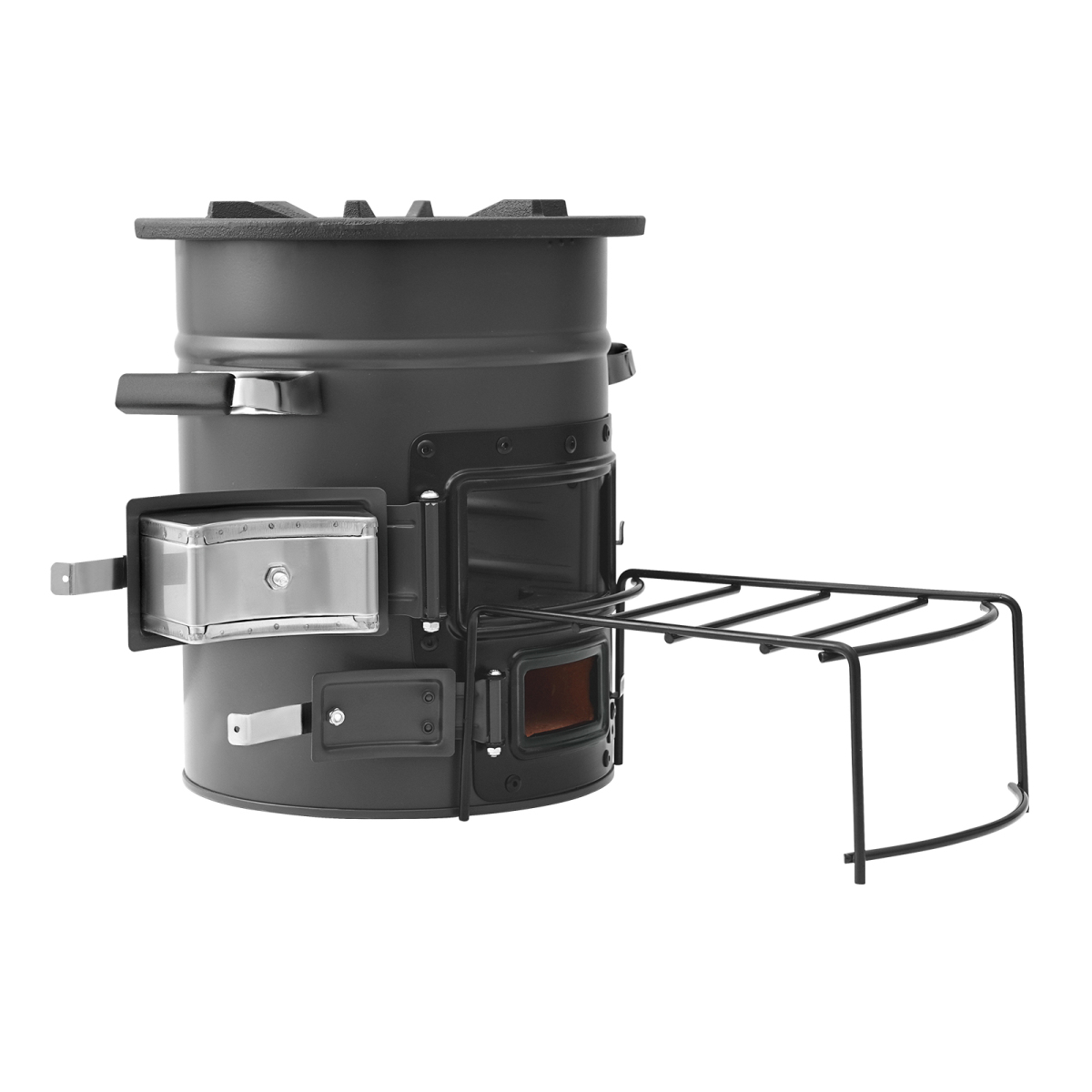 Fogão Foguete para Camping, Fo - Camping Double Cooking Stove avaliação e preço