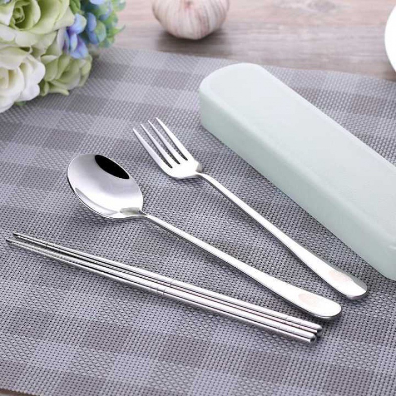 4 pçs/set pauzinhos de aço ino - Camping Cooking Cutlery Set avaliação e preço