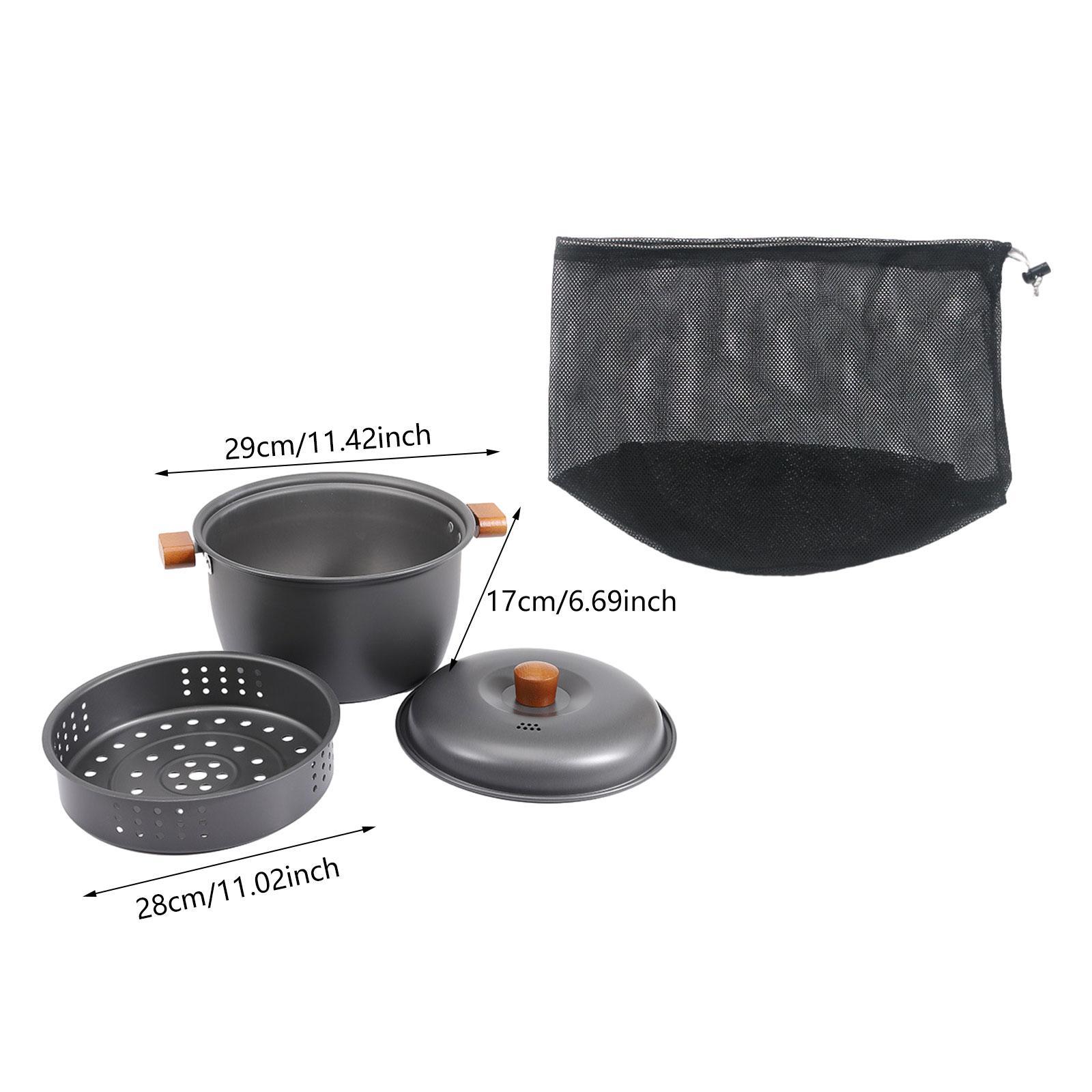 Panela de sopa para acampament - Camping Cooking Utensil Bag avaliação e preço