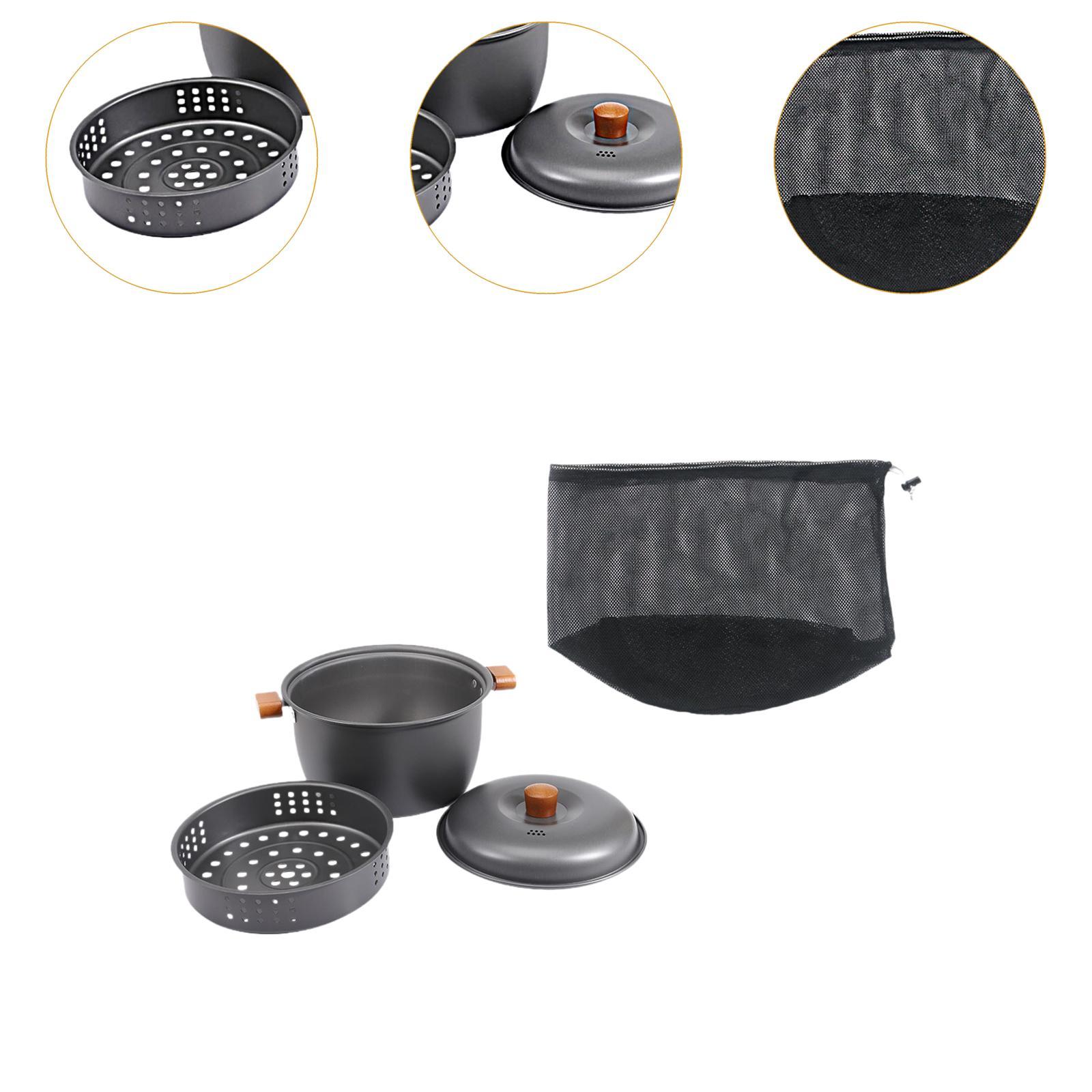 Panela de sopa para acampament - Camping Cooking Utensil Bag avaliação e preço