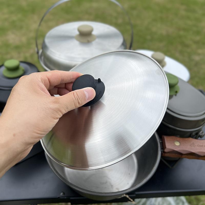 1 unidade de puxador de tampa  - Camping Cooking Cup avaliação e preço