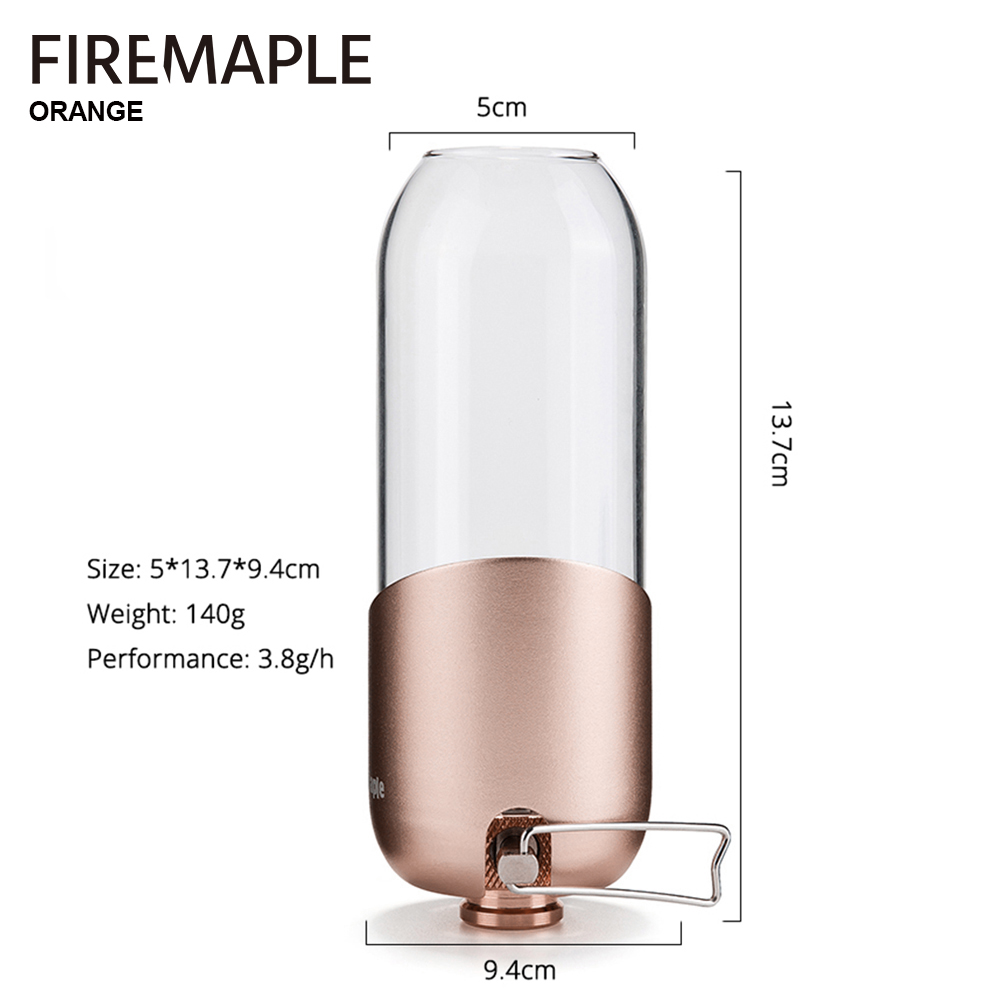 Fire Maple Orange Gás Lantern, - Camping Cooking Light avaliação e preço