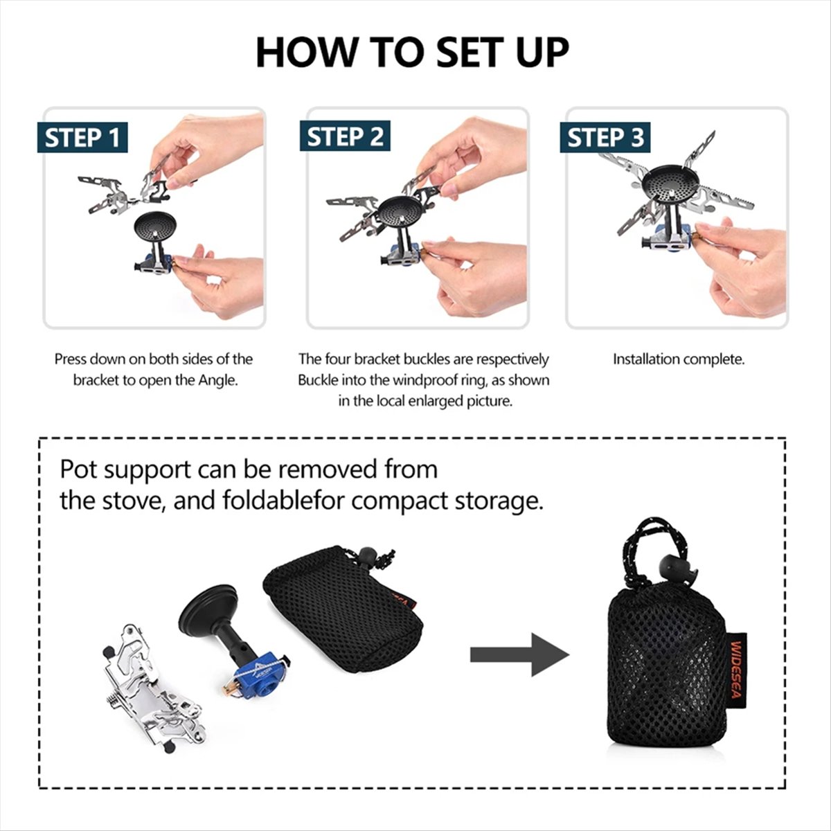 Queimador de gás para acampame - Camping Cooking Light avaliação e preço