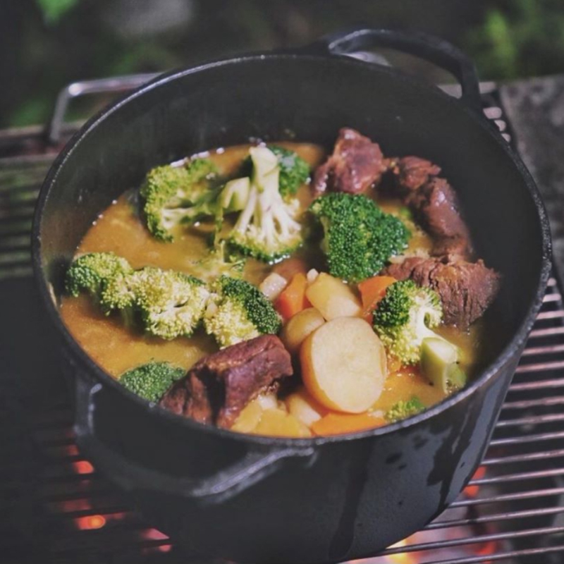 Panelas ao ar livre utensílios - Camping Cooking Dutch Oven avaliação e preço