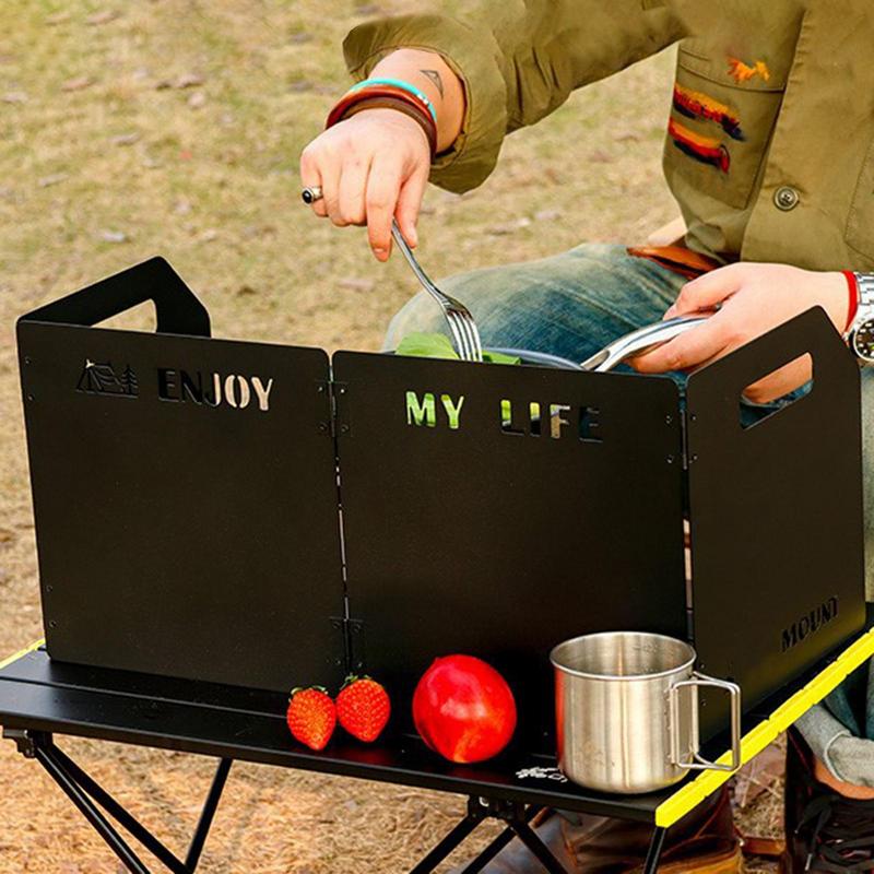 Fogão a Gás de Quatro Dgas Ven - Camping Cooking Windscreen avaliação e preço
