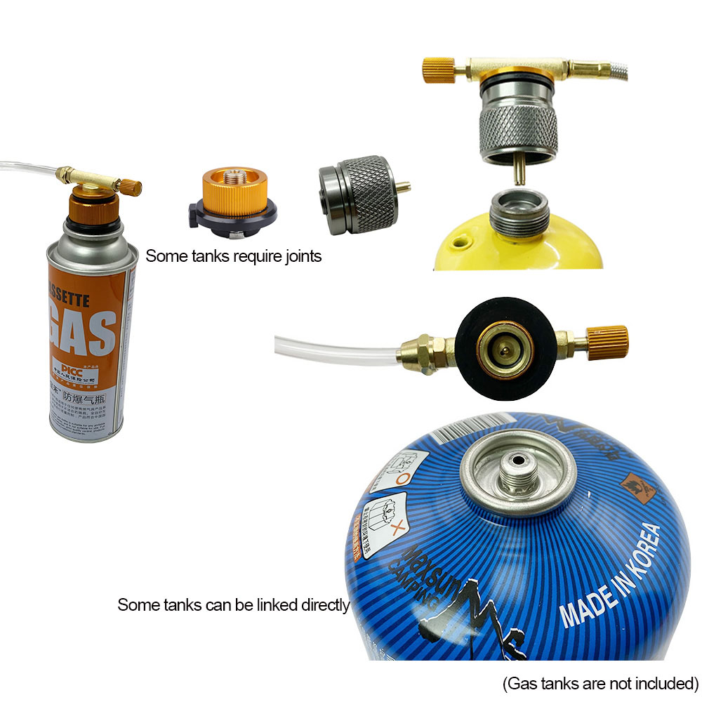 Adaptador De Recarga De Gás Fo - Camping Cooking Light avaliação e preço