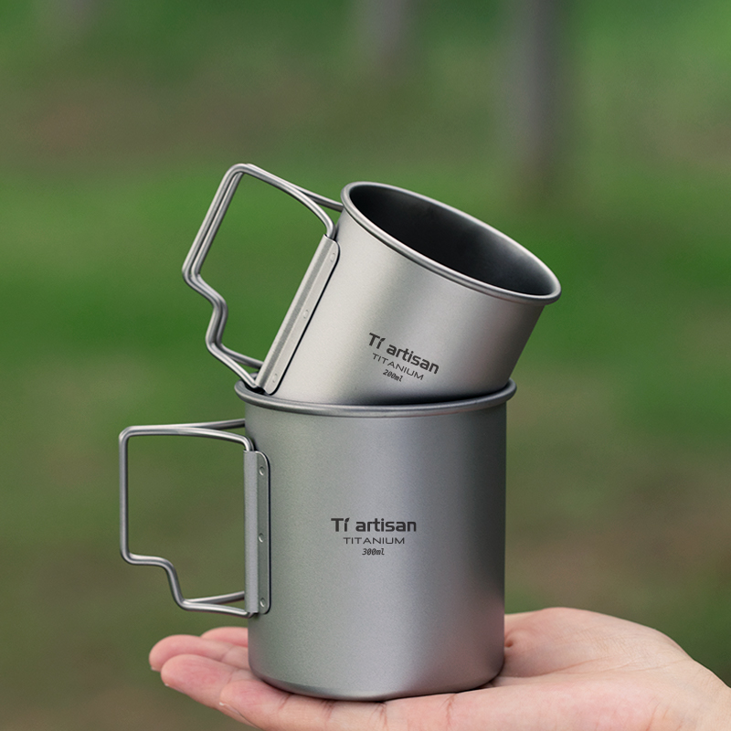 Tiartisan ao ar livre titânio  - Camping Cooking Cup avaliação e preço