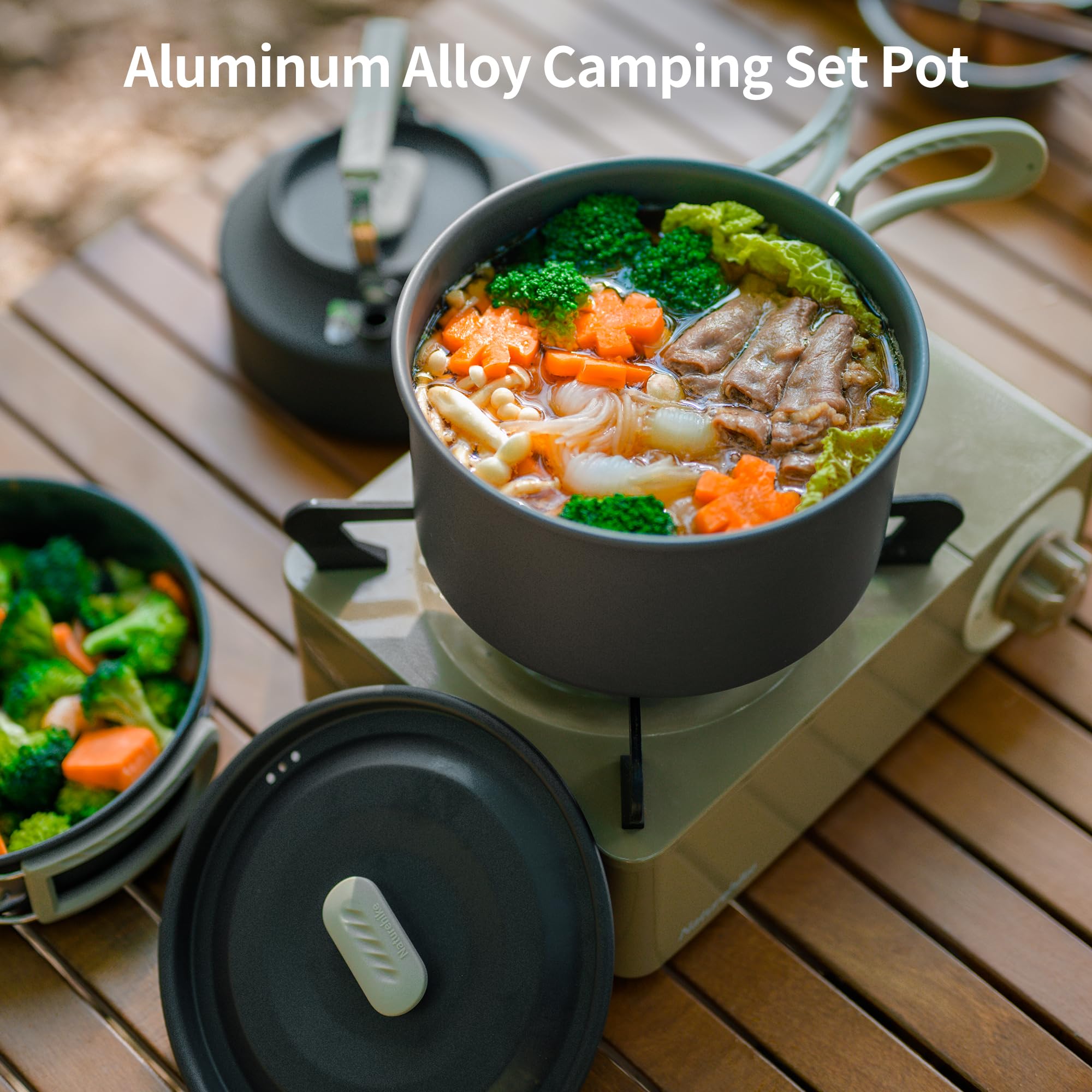 Panela de Sopa Naturehike para - Camping Cooking Set Large avaliação e preço