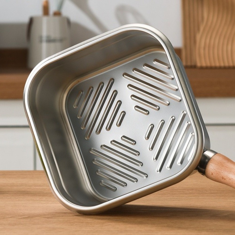 Frigideira portátil de aço ino - Camping Cooking Set Large avaliação e preço