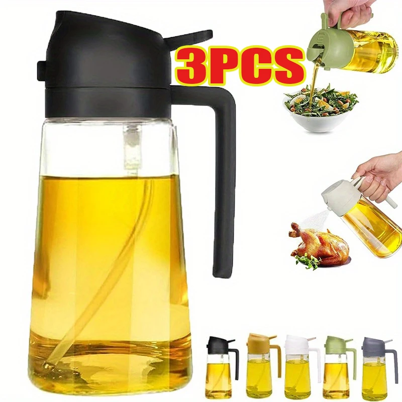 Spray de Óleo 2 em 1, Garrafa  - Camping Cooking Set Large avaliação e preço