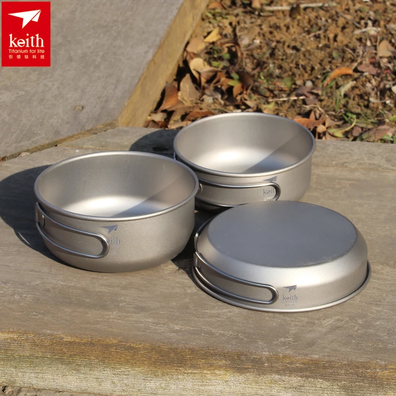Keith-Titanium Cookware Set co - Camping Cooking Unit avaliação e preço