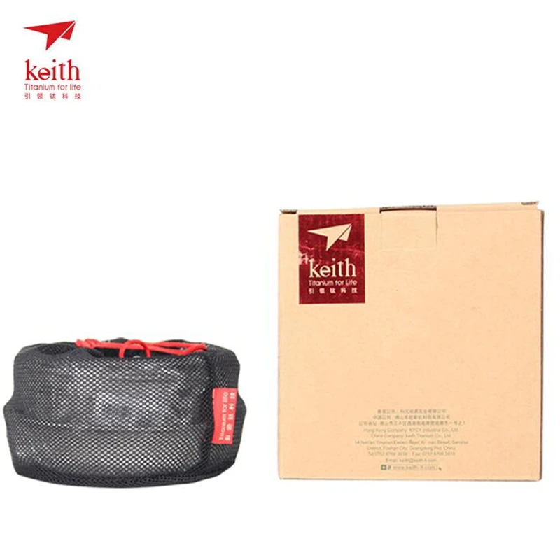 Keith-Titanium Cookware Set co - Camping Cooking Unit avaliação e preço