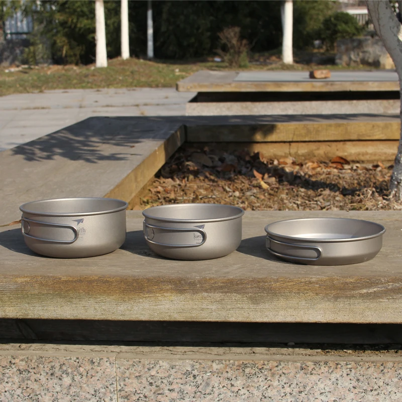 Keith-Titanium Cookware Set co - Camping Cooking Unit avaliação e preço