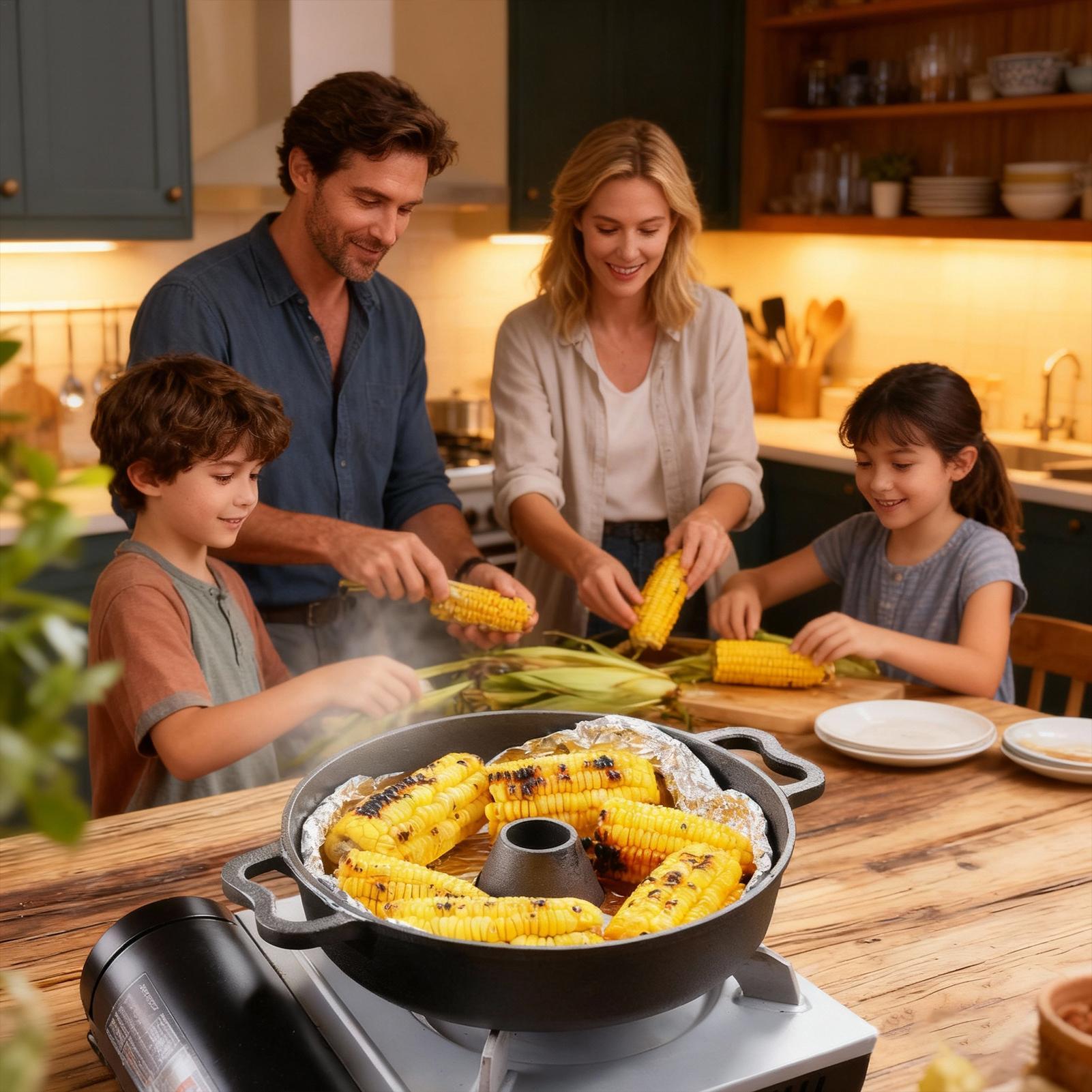 Pote de sopa de ferro fundido, - Camping Cooking Dutch Oven avaliação e preço
