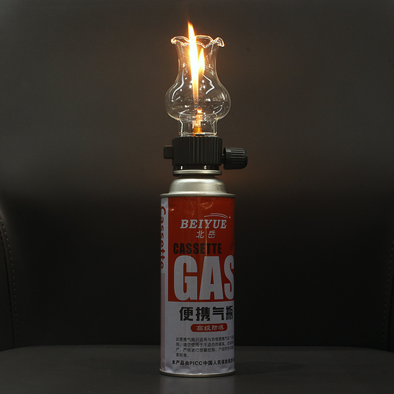 Lâmpada a Gás Retrô Transparen - Camping Cooking Light avaliação e preço