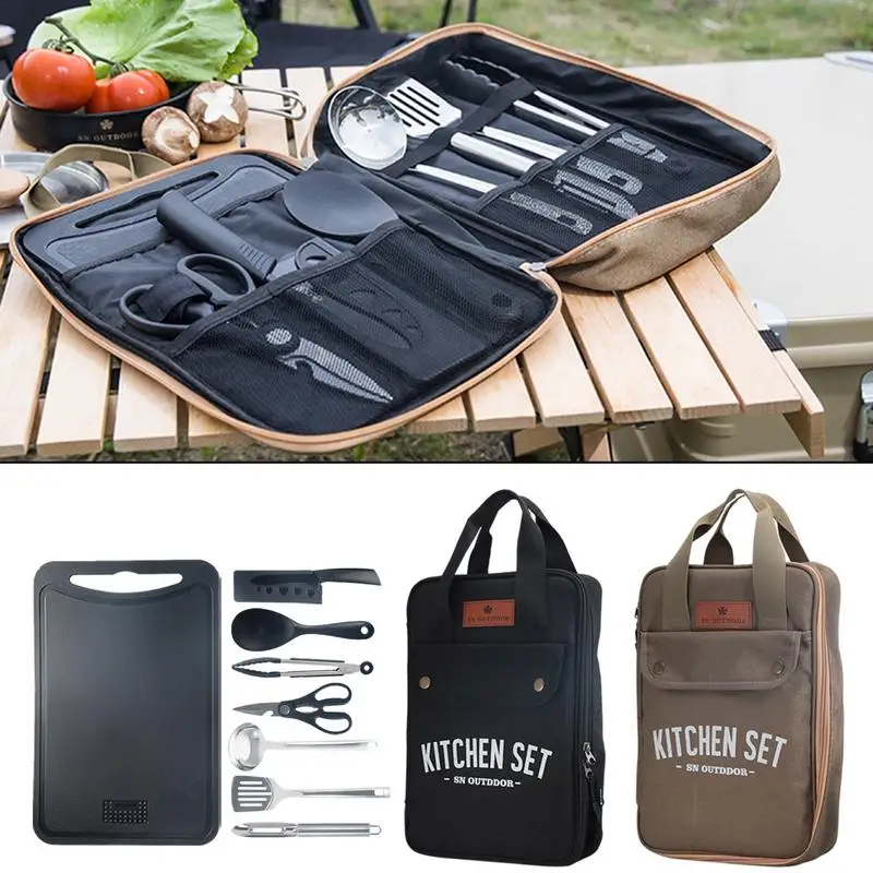 Conjunto de Utensílios de Cozi - Camping Cooking All In One avaliação e preço
