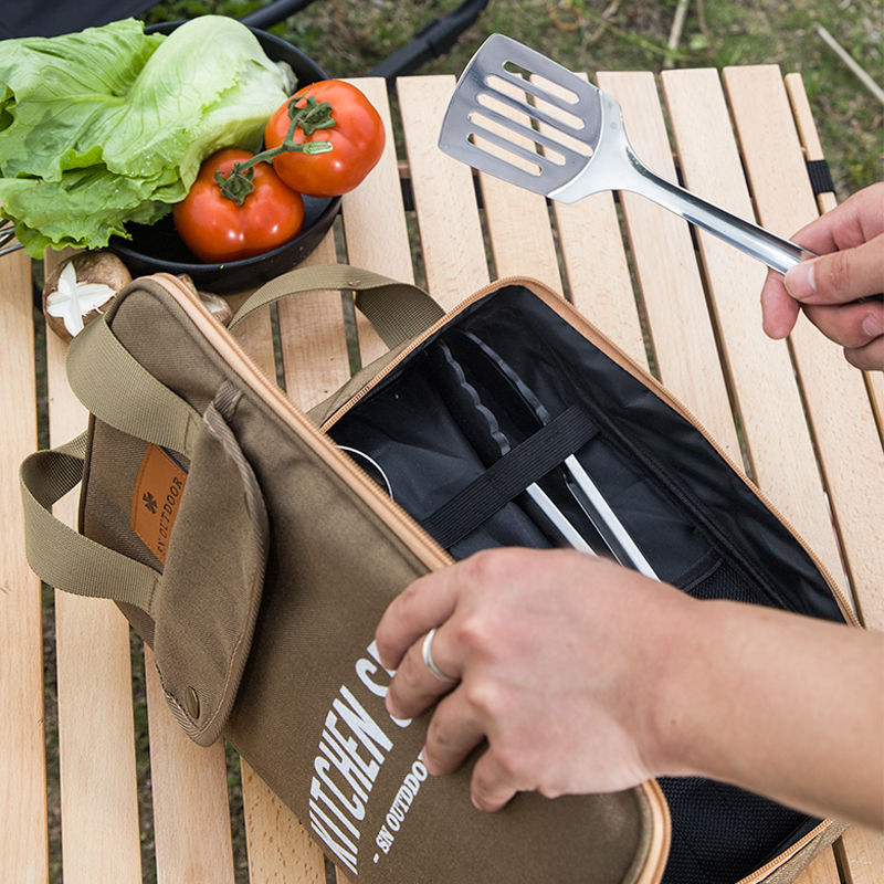 Conjunto de Utensílios de Cozi - Camping Cooking All In One avaliação e preço