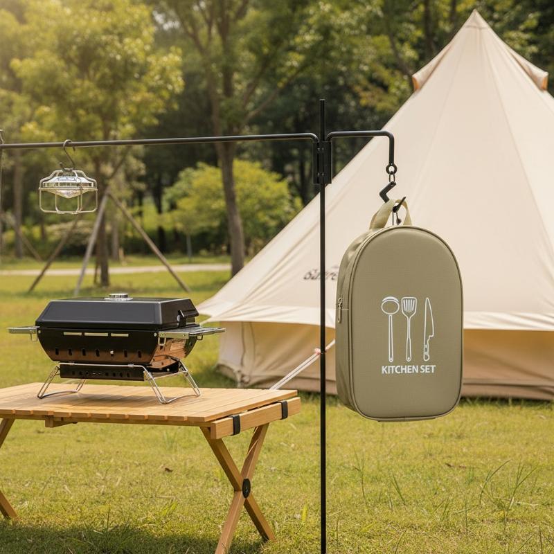 Bolsa de armazenamento para ac - Camping Cooking Utensil Bag avaliação e preço
