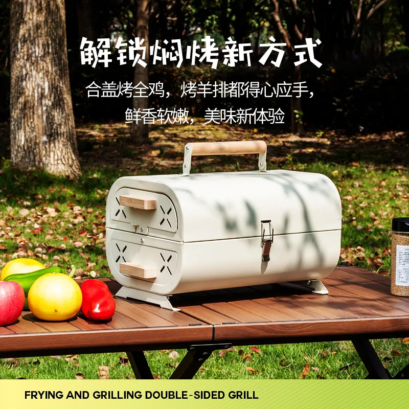Forno de Churrasco Doméstico P - Camping Cooking Ovens avaliação e preço