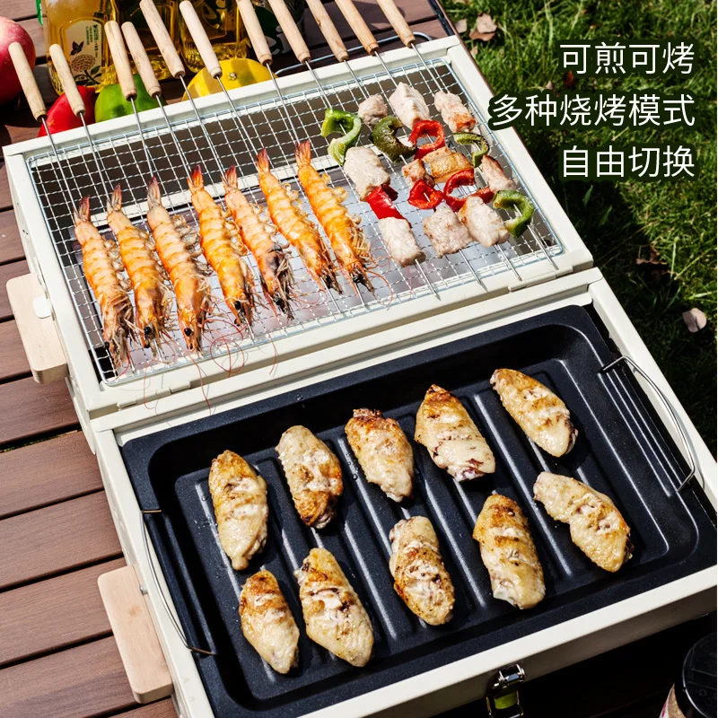 Forno de Churrasco Doméstico P - Camping Cooking Ovens avaliação e preço