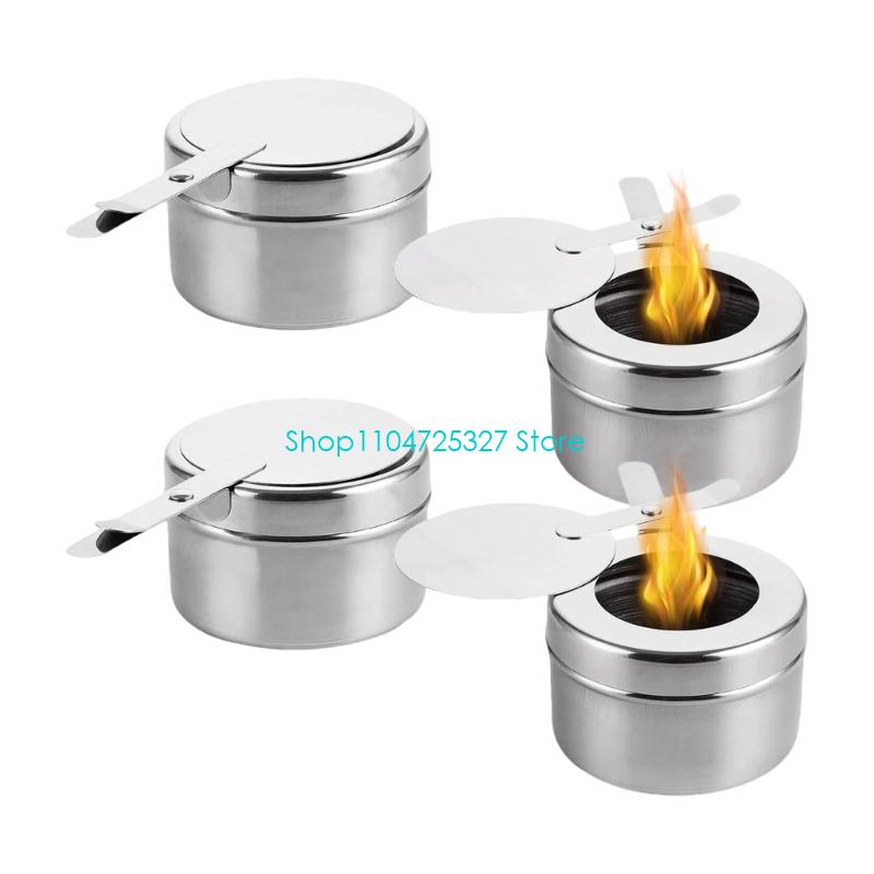 4 pçs recipiente queimadores r - Camping Cooking Container avaliação e preço
