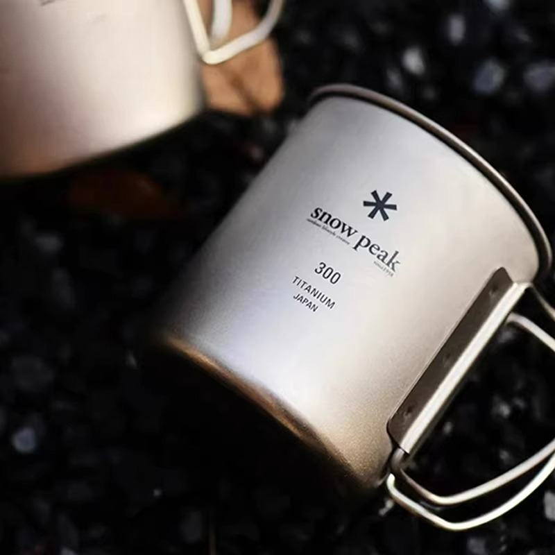 Copo de Titânio Snow Peak com  - Camping Cooking Cup avaliação e preço