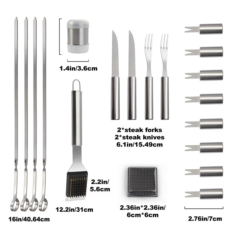 Conjunto de ferramentas para c - Camping Cooking All In One avaliação e preço
